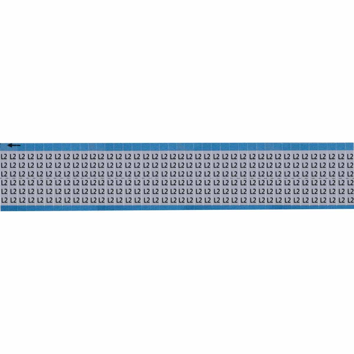 AF-L2-SC-PK Wire Marker 0.75in H x 0.25in W, L2