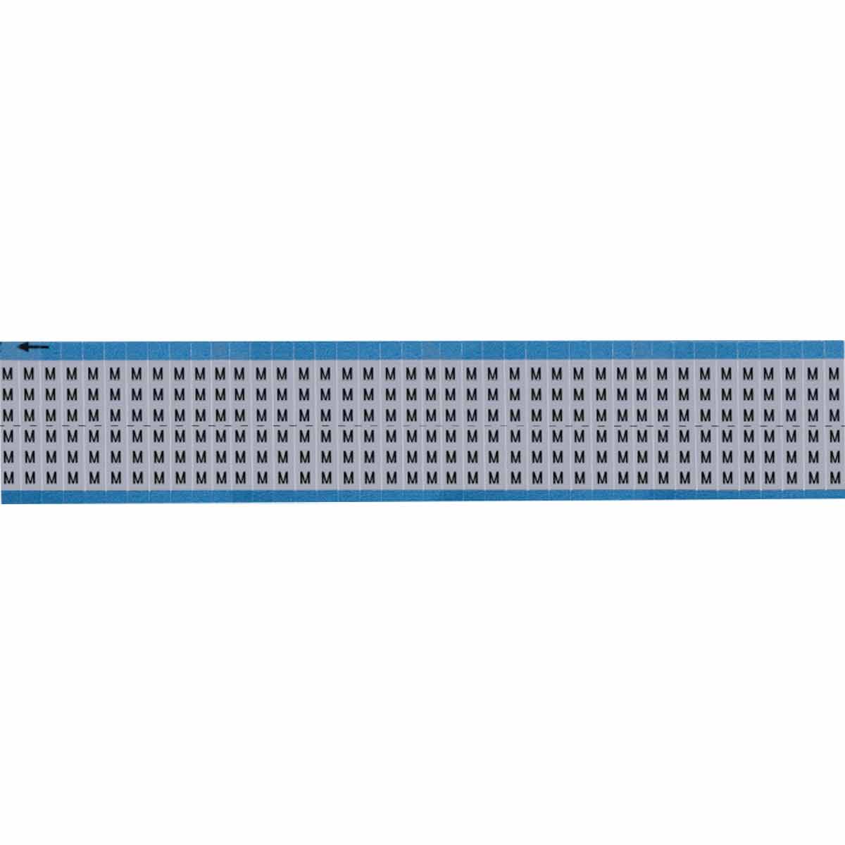 AF-M-SC-PK Wire Marker 0.75in H x 0.25in W, M