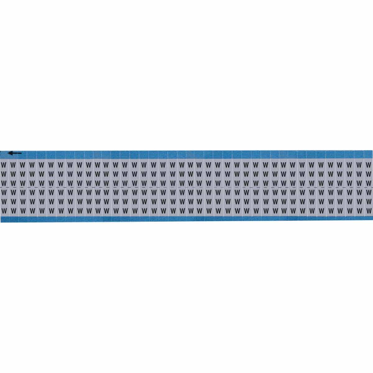 AF-W-SC-PK Wire Marker 0.75in H x 0.25in W, W