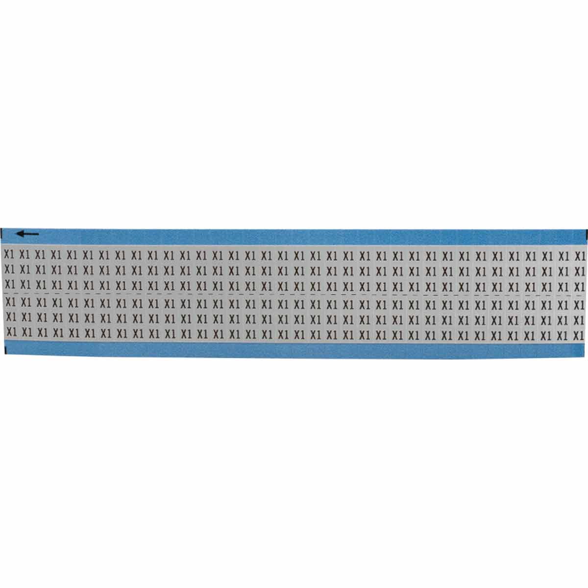 AF-X1-SC-PK Wire Marker 0.75in H x 0.25in W, X1