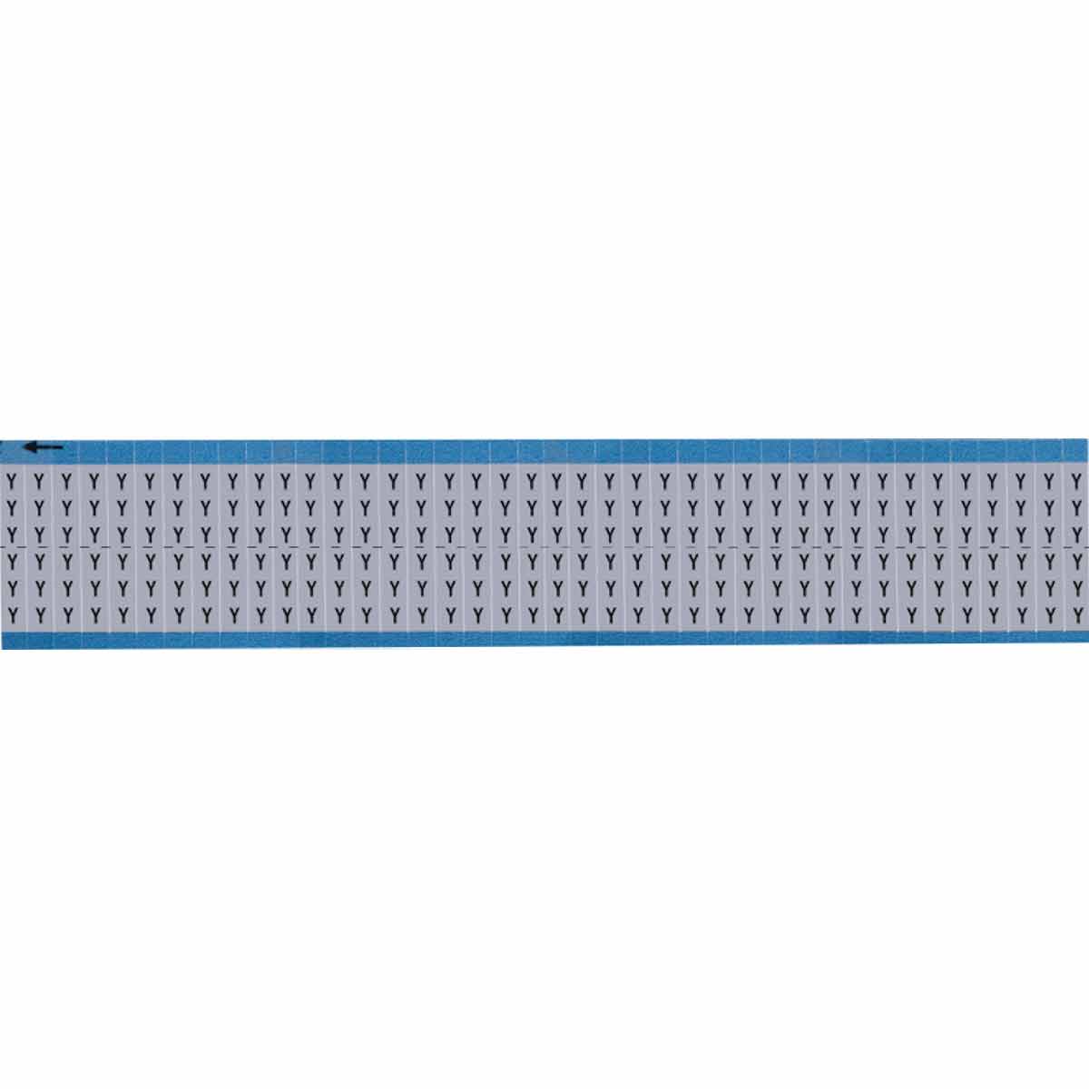AF-Y-SC-PK Wire Marker 0.75in H x 0.25in W, Y