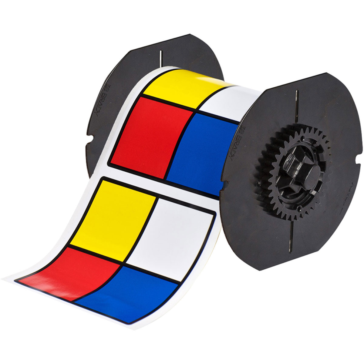 B30-161-595-DIAM Label Vinyl 4in x 4in 240/RL