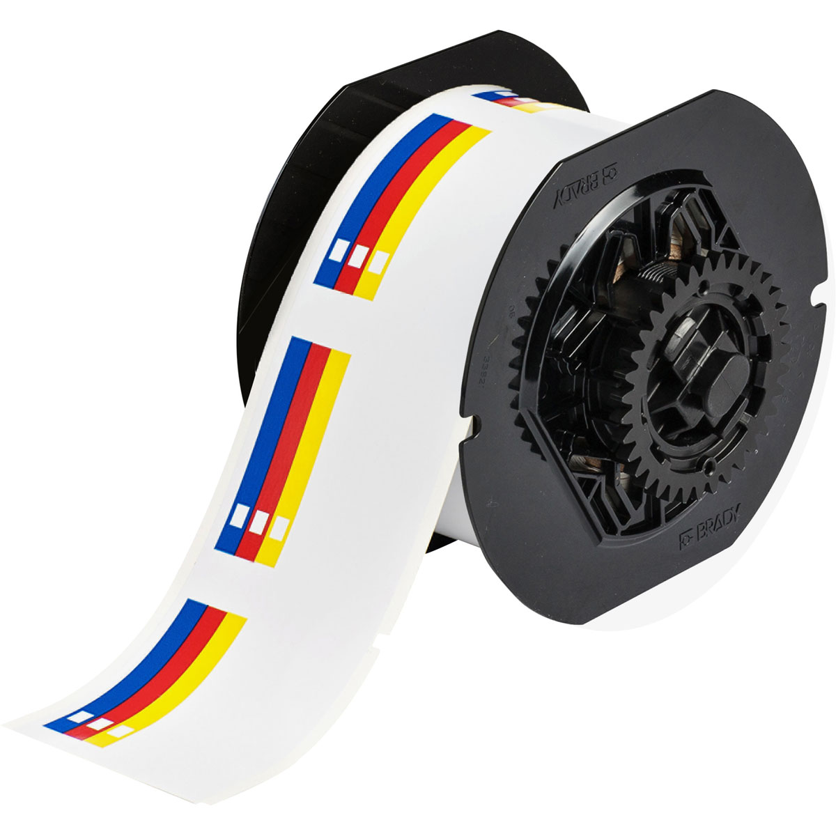 B30-244-595-CB Label RTK Color Bar 2.25 x 2.25 365/RL