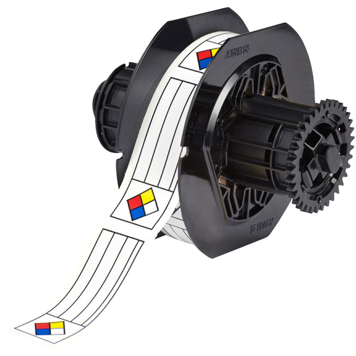 B30-246-595-NFR Label Vinyl 1.125in x 3in 300/RL