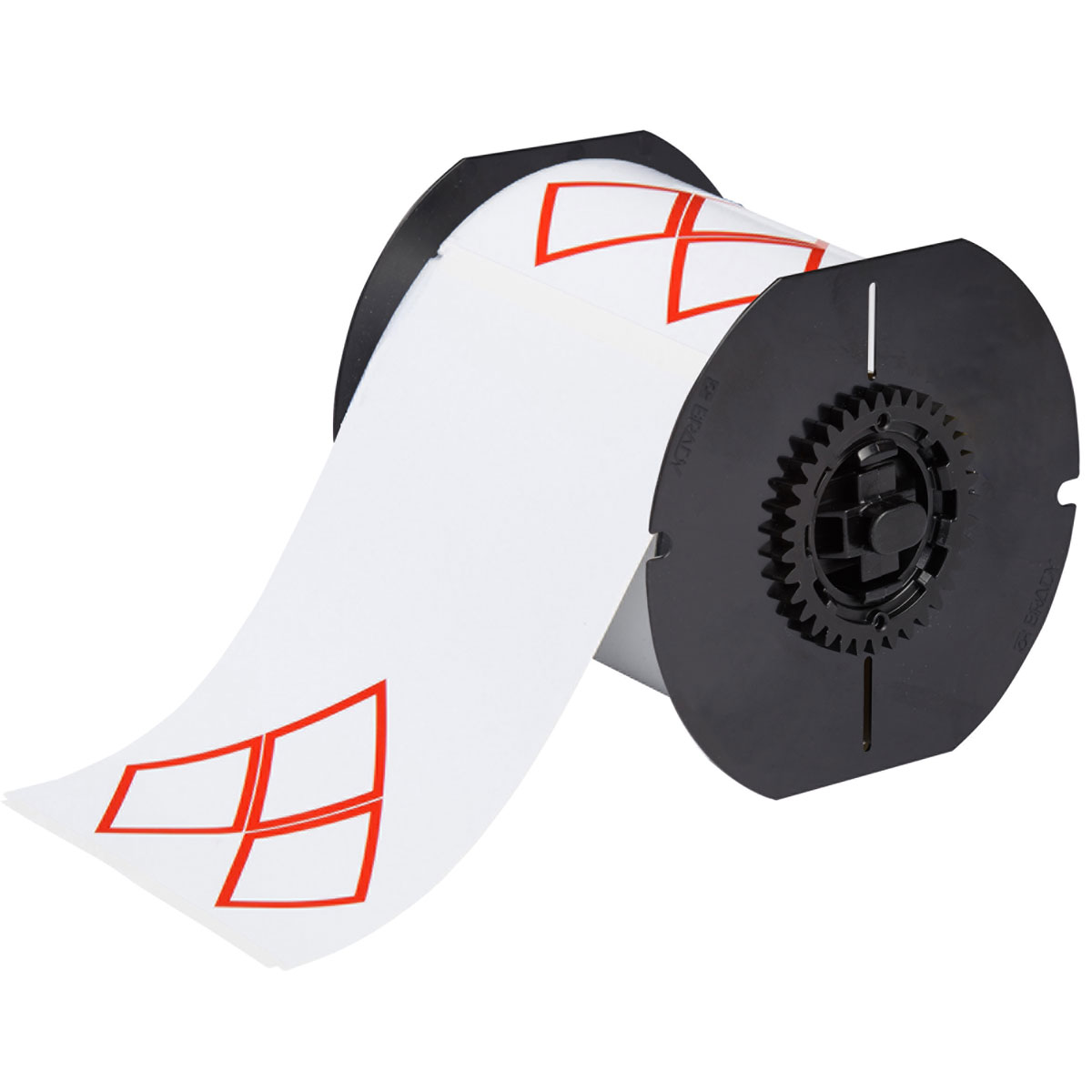 B30-262-7569-CLP3A Lbl Vinyl 4.133in x 6.102in RD/WT 200/RL