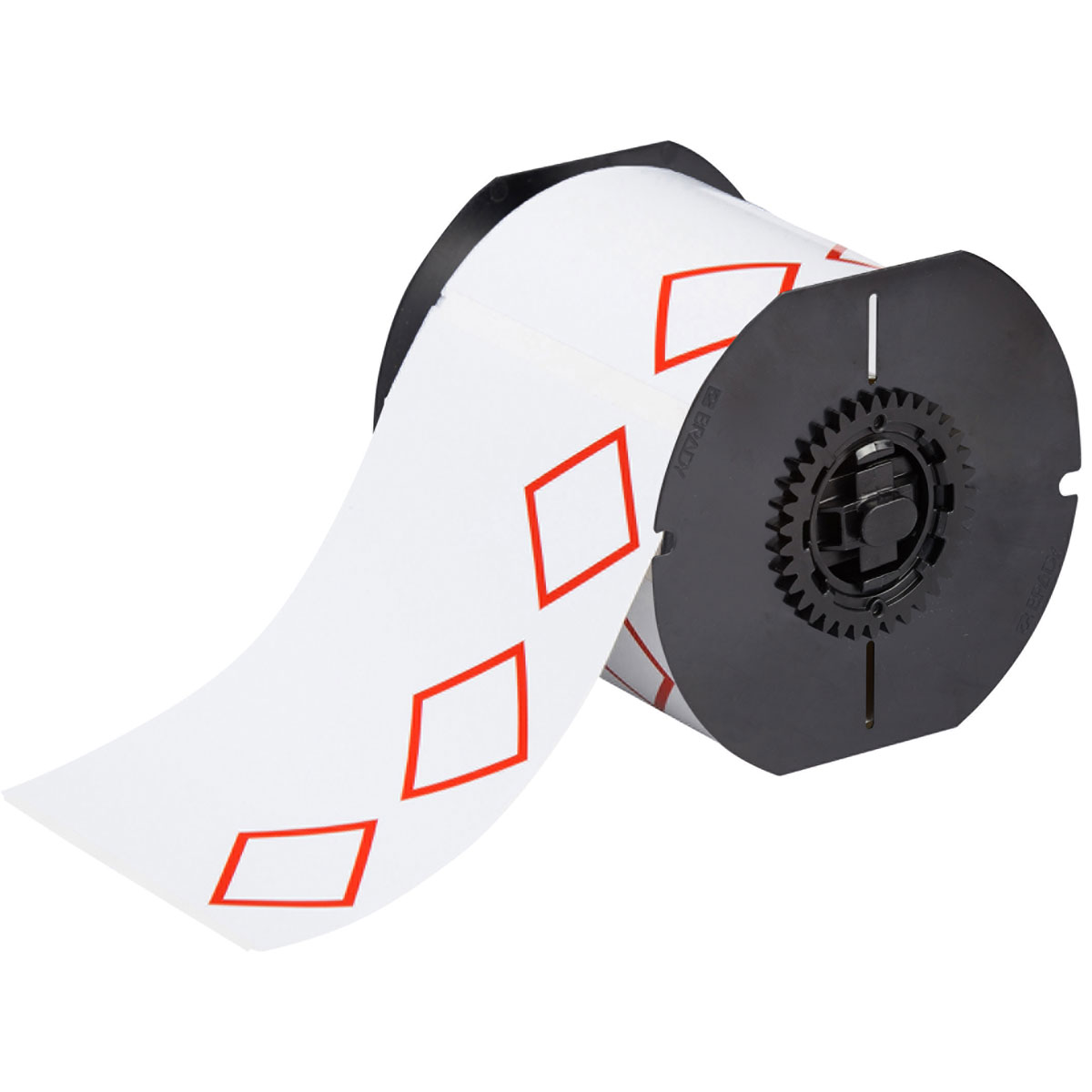 B30-262-7569-CLP3B Lbl Vinyl 4.133in x 6.102in RD/WT 200/RL