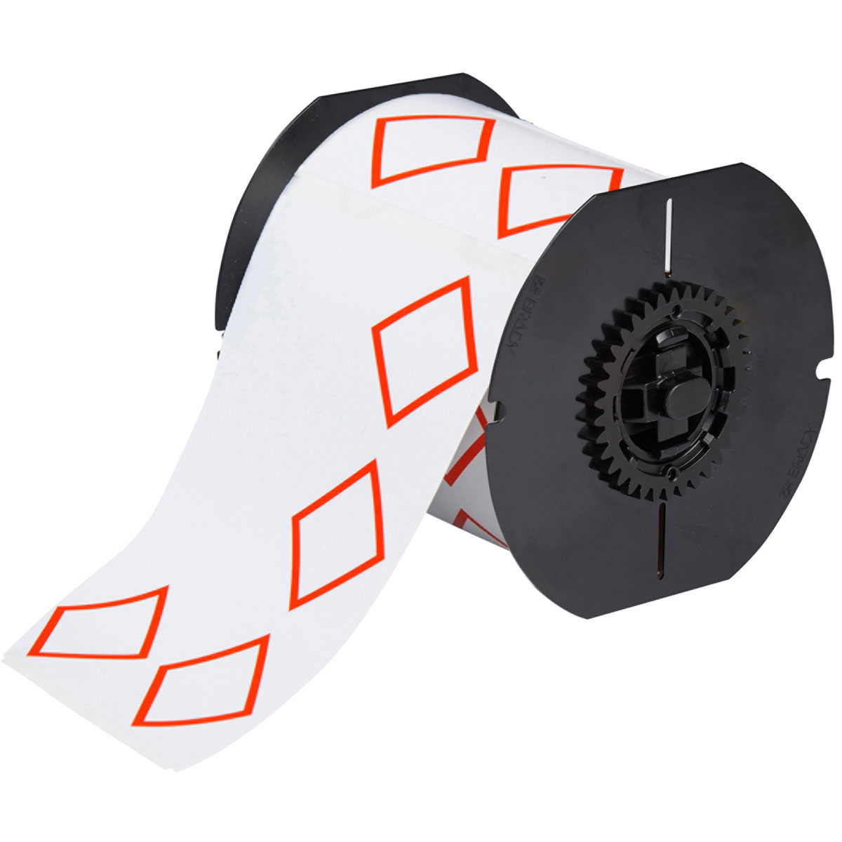 B30-262-7569-CLP4A Lbl Vinyl 4.133in x 6.102in RD/WT 200/RL