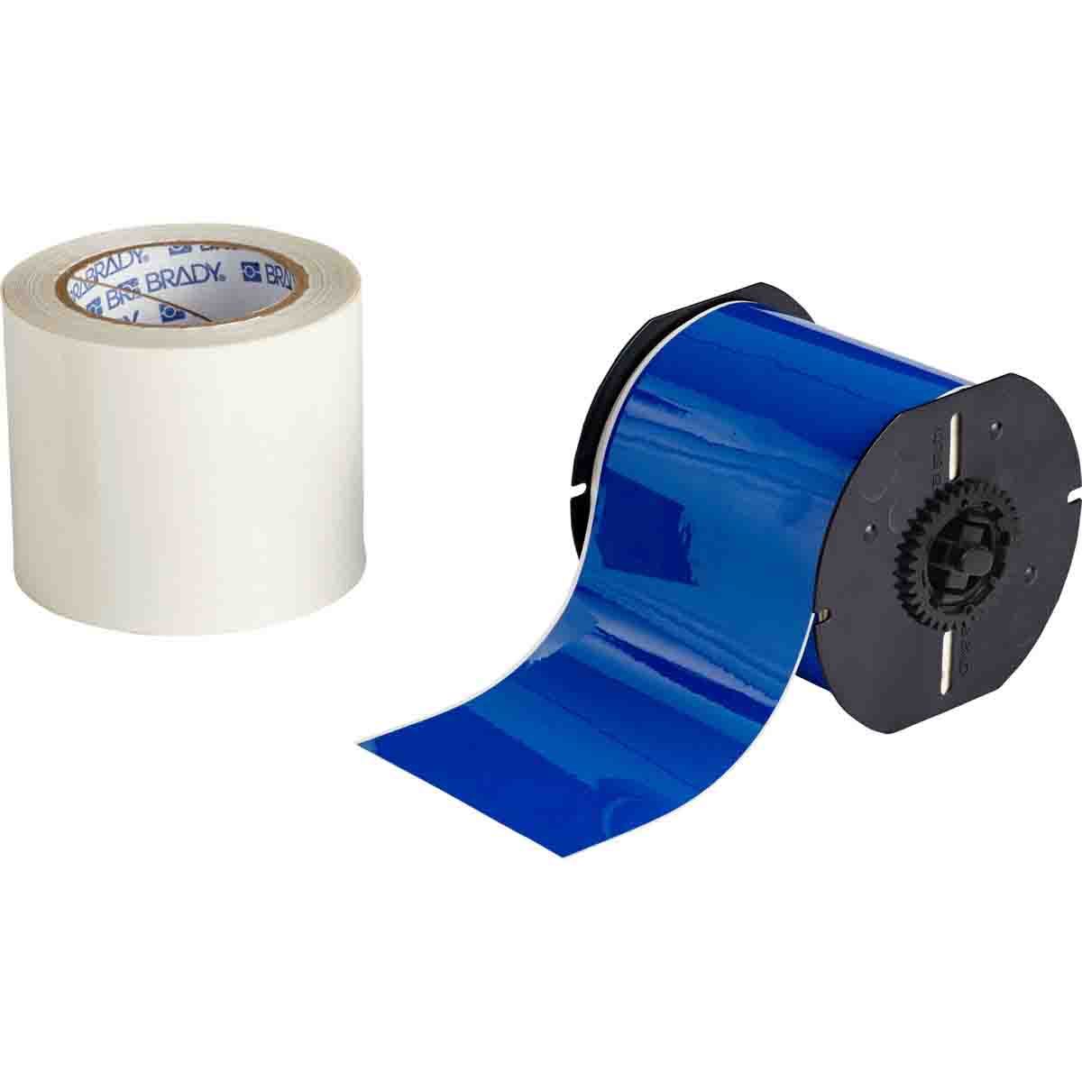 B30C-4000-483BL-KT Floor Lbl Polyester 4in x 100ft BL 2RL