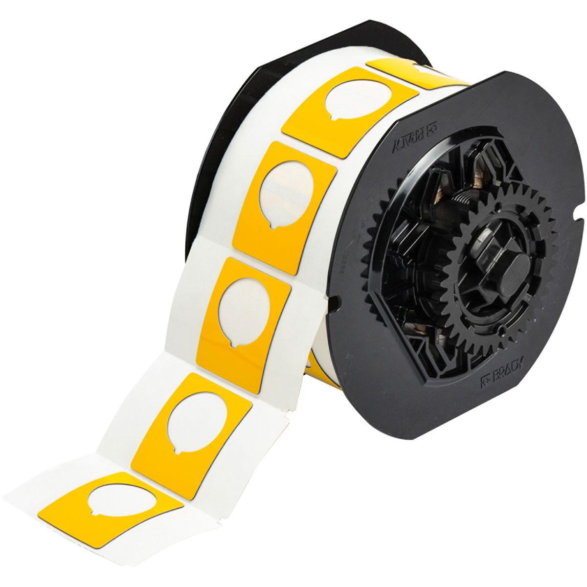 B30EP-167-593-YL Label Polyester 1.5in x 1.2in YL 200/RL