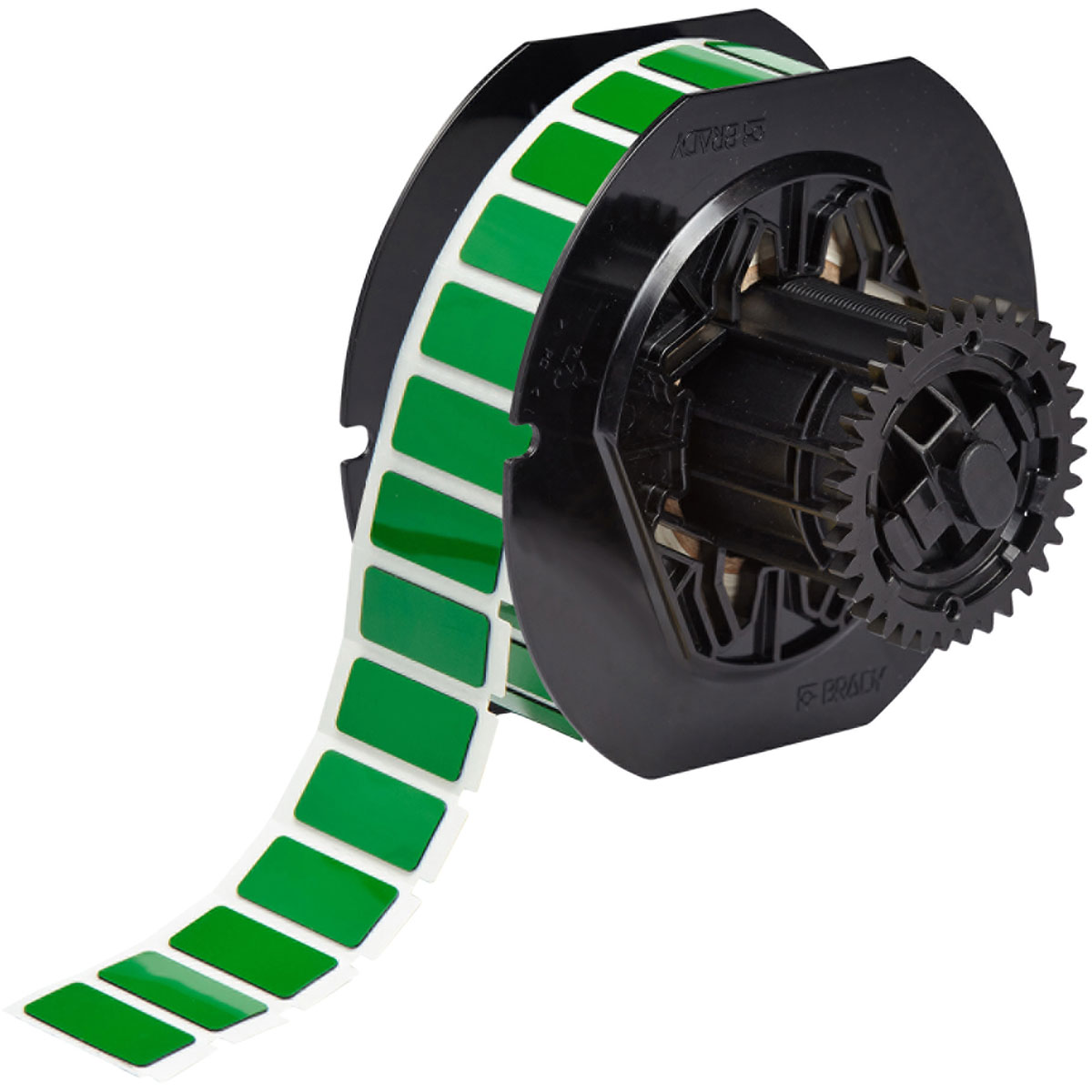 B30EP-171-593-GN Lbl Polyester 0.49in x 1.06in GN 500/RL