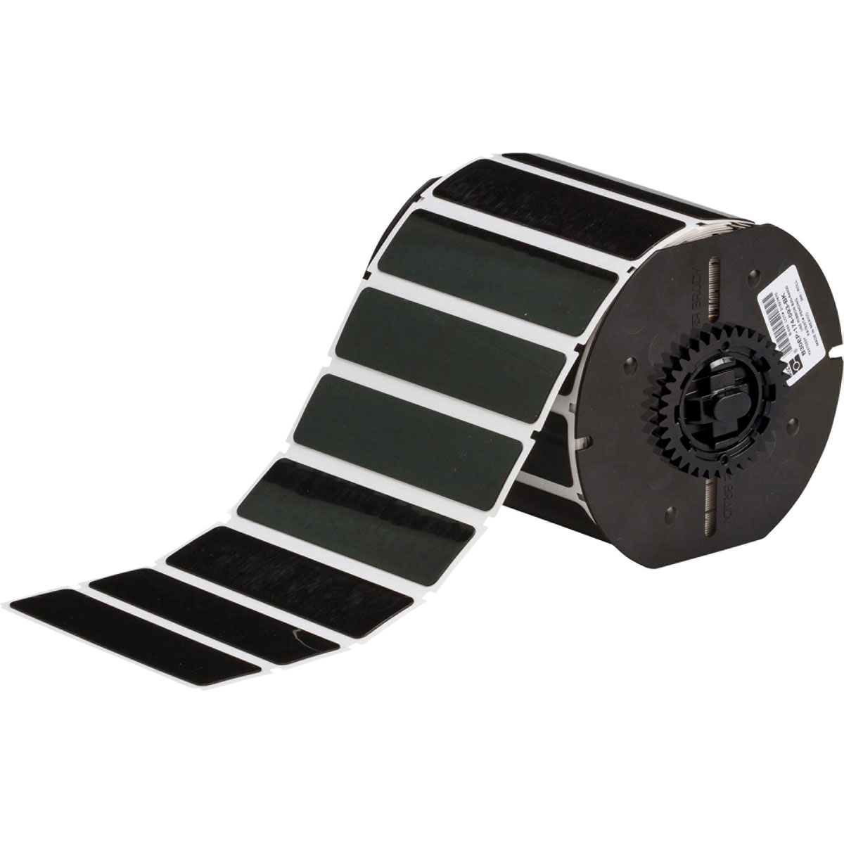 B30EP-174-593-BK Label Polyester 1in x 4in BK 300/RL