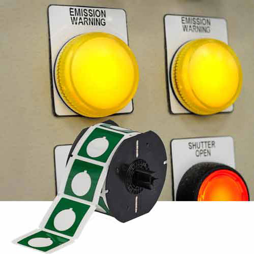 Brady B30 Series Raised Profile Push Button Labels
