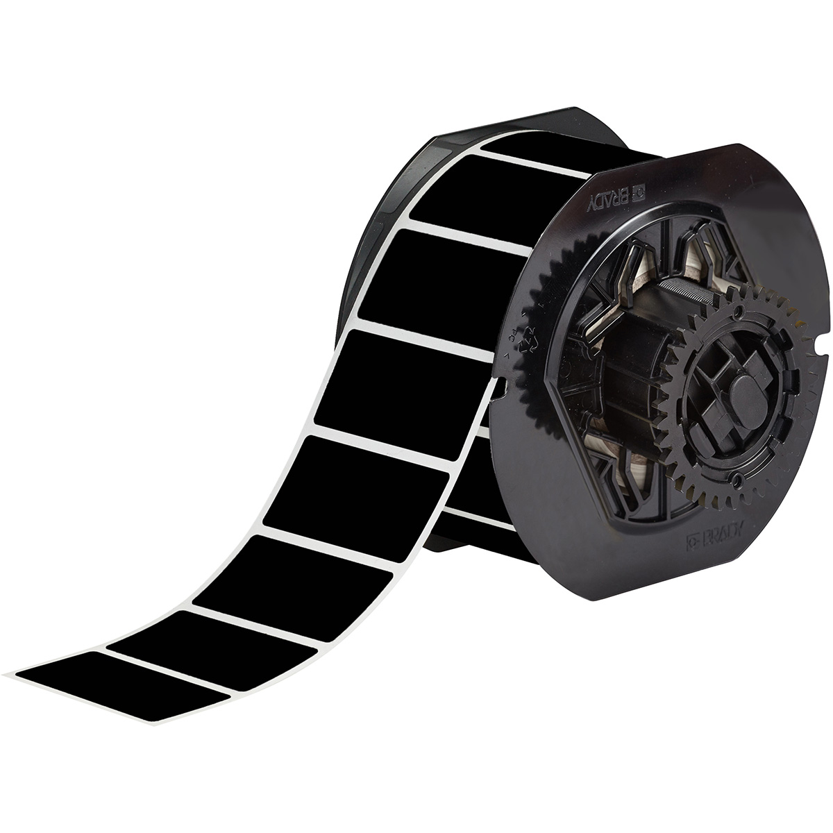 B33-17-8117 Label Polyester 1in x 2in BK 1000/RL