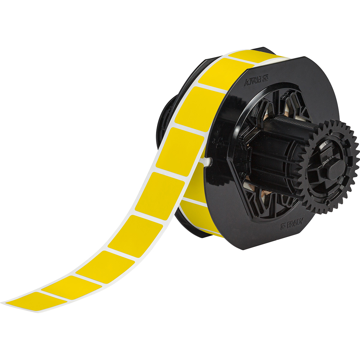 B33-179-8591-YL Label Polyester 1in x 1in YL 1500/RL