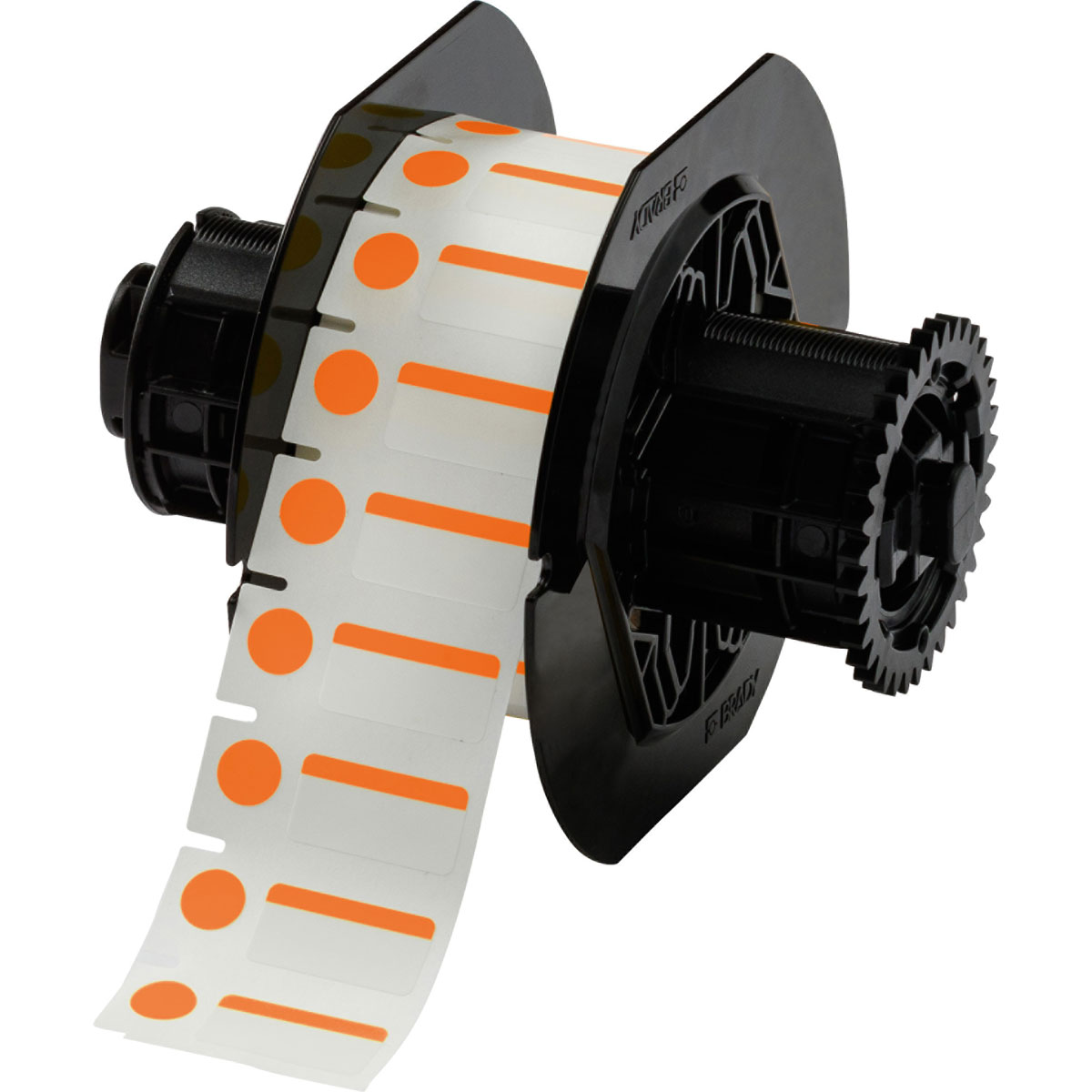 B33-250-494-OR Lbl Polyester 1inx0.375Dia OR/WT 1500/RL