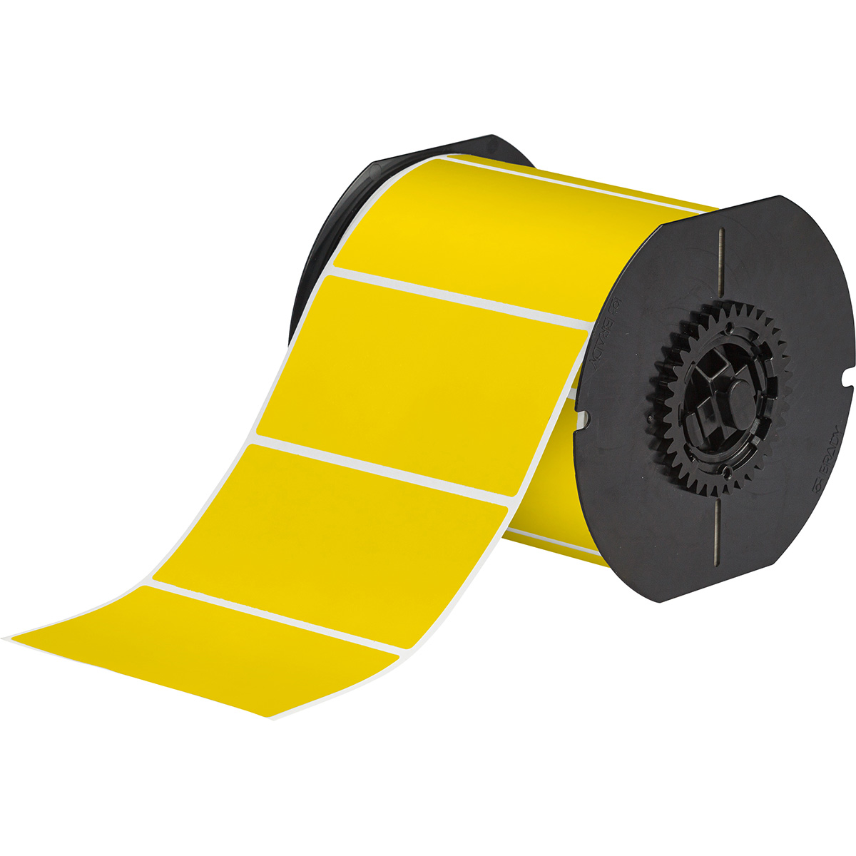 B33-55-8591-YL Label Polyester 2in x 4in YL 750/RL