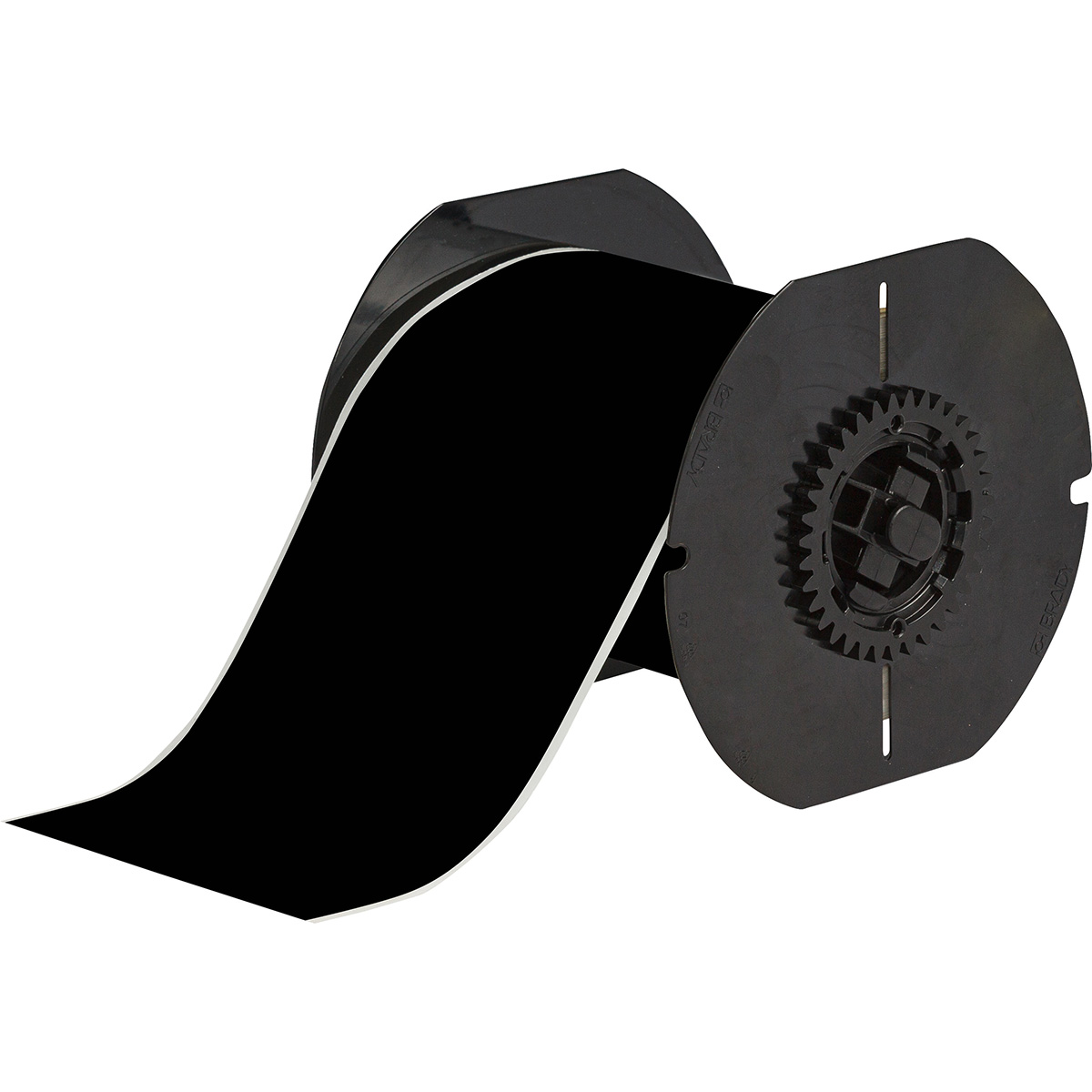 B33C-4000-8591-BK Label Polyester 4in x 100ft BK