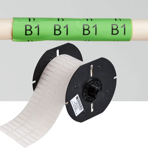 High Temperature Flame Retardant Polyimide Wrap Around Labels for B33 Printers