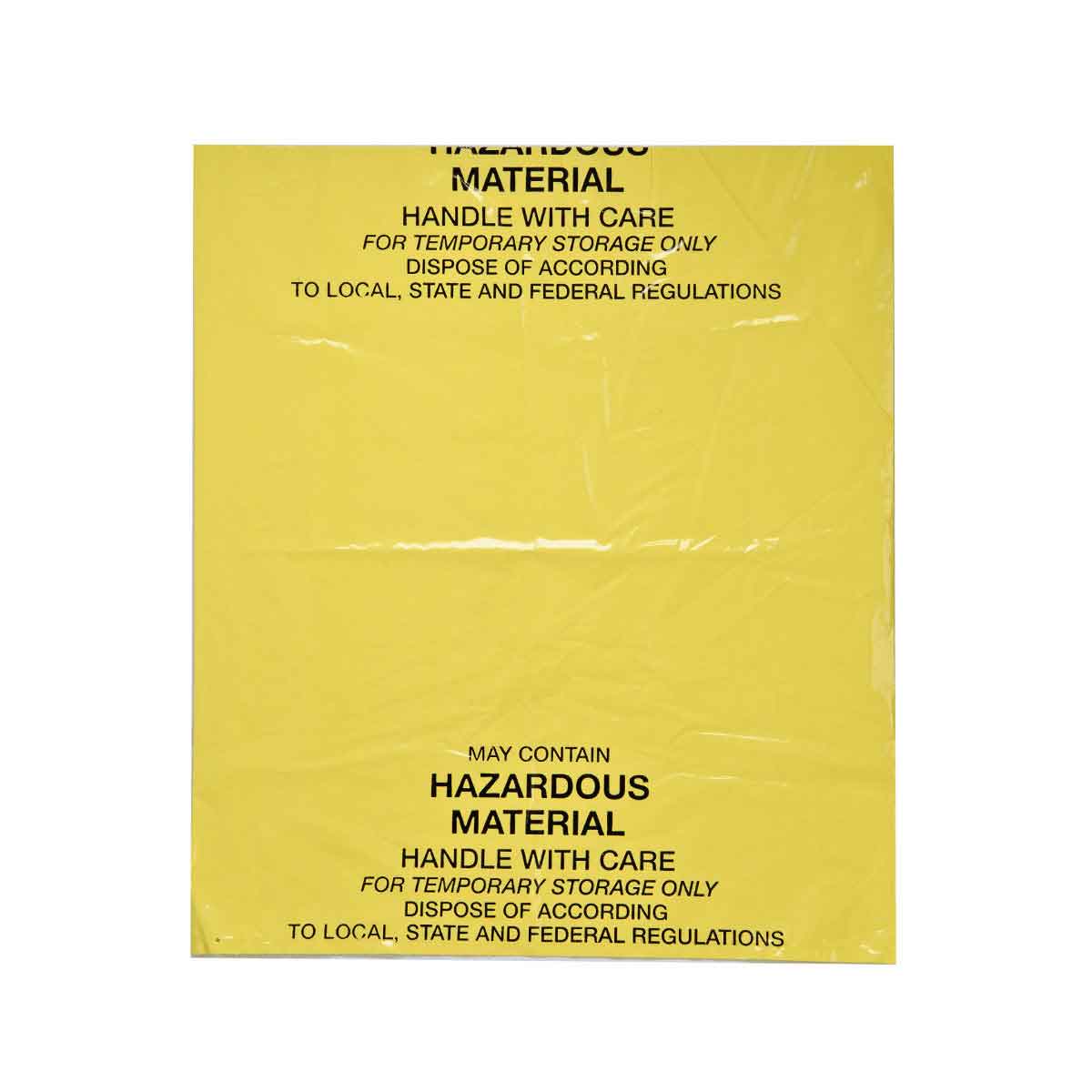 BAG104 Disposal Spill Kit Bag 31x26 Yellow