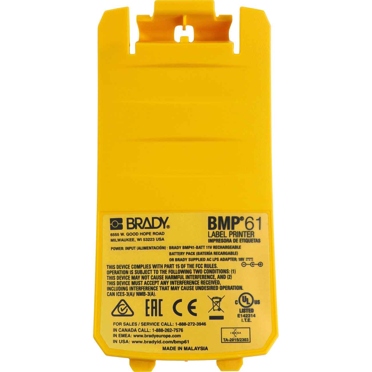 BMP61-W-BATCOV BATTERY COVER