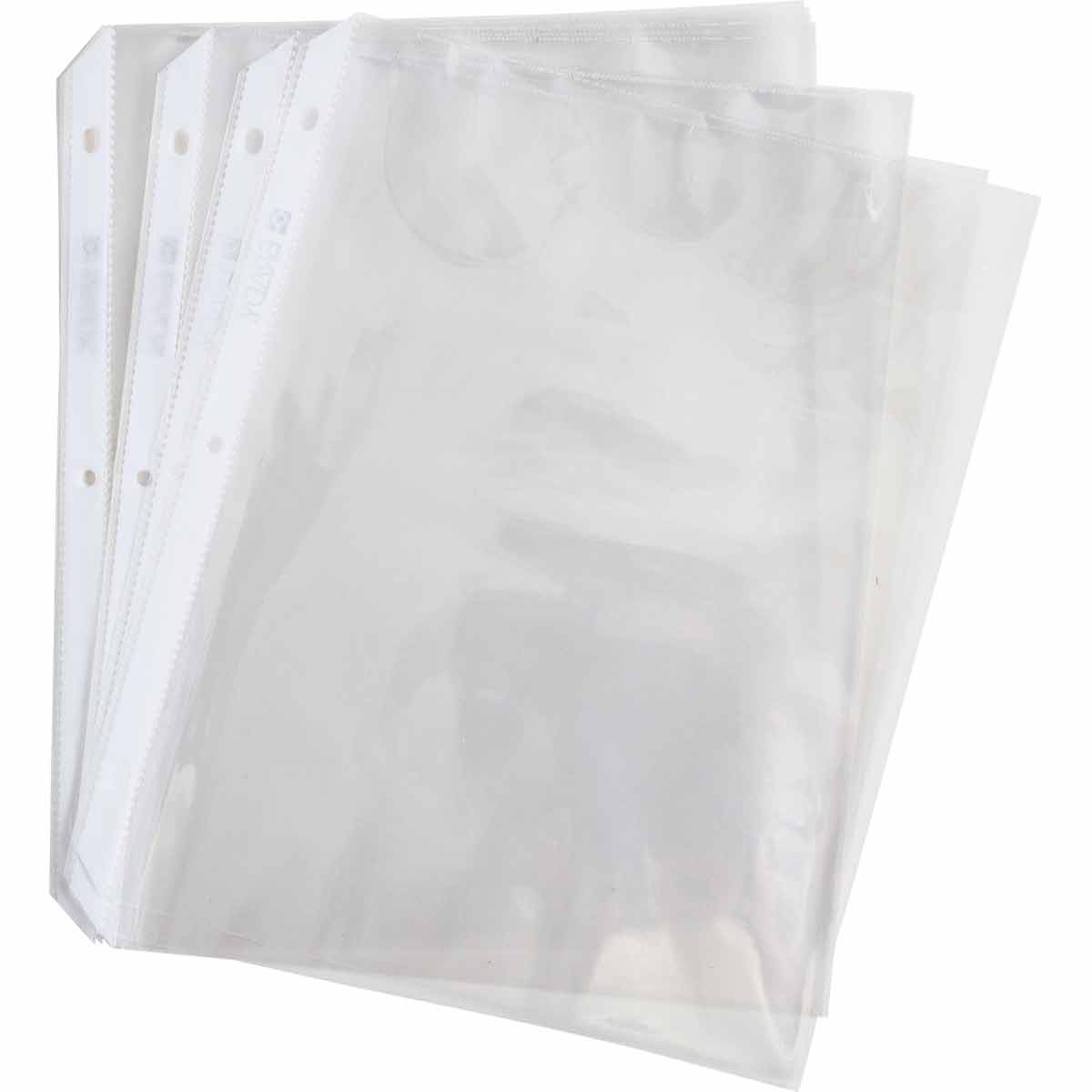 CLEAR SHEET PROTECTORS - Brady Part: BR602A-TEN | Brady | BradyID.com