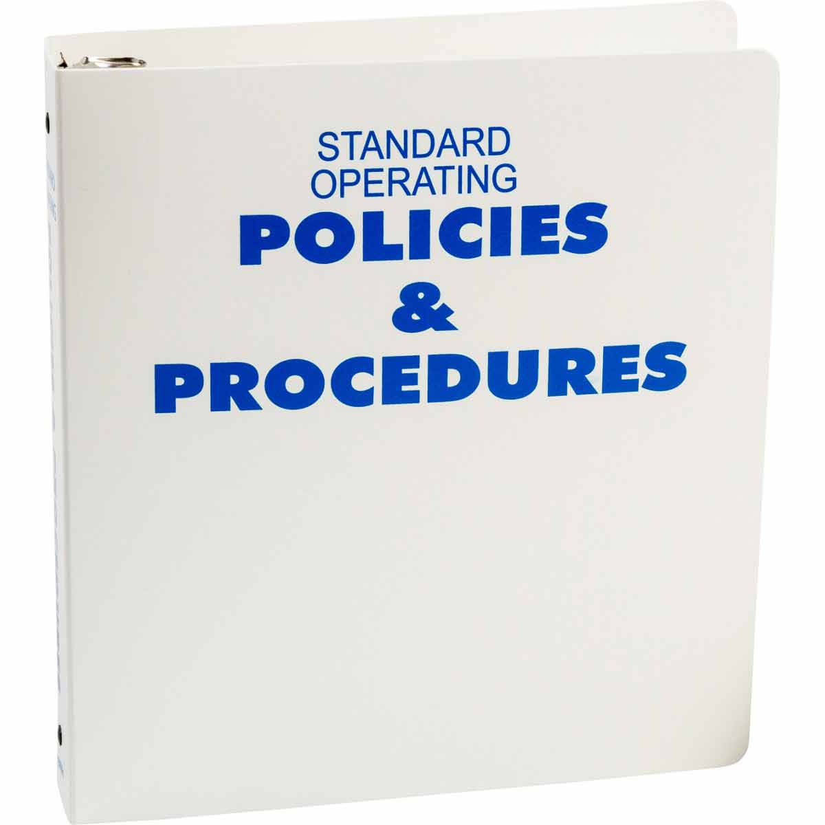 BR613E PRINZING STANDARD OP PROCEDURE BINDER