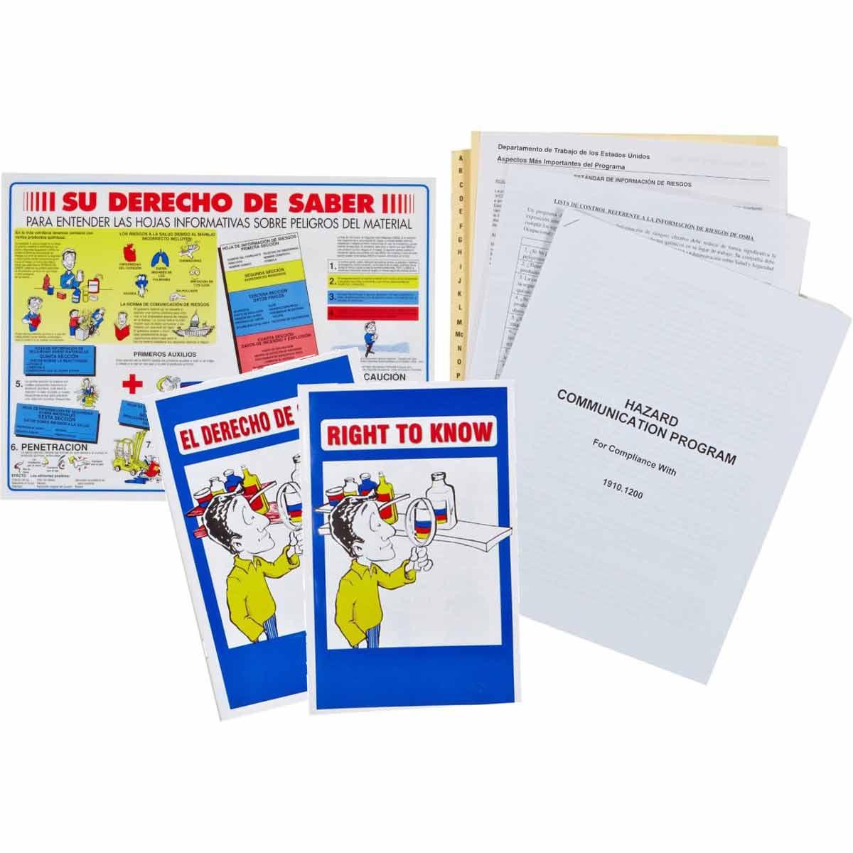 BR801B SDS Trng Binder Insert Bilingual RD/YL