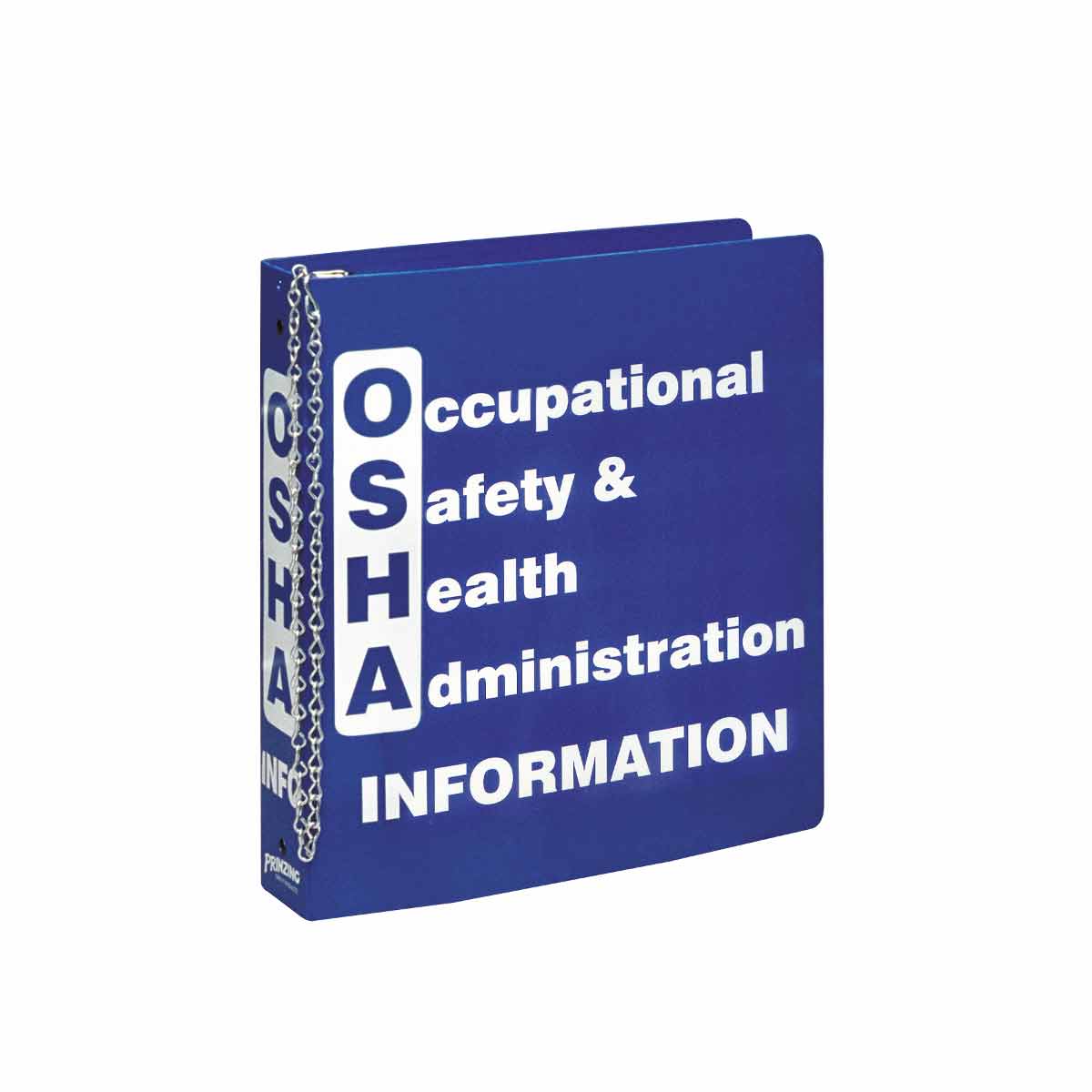 BR806E PRINZING OSHA INFORMATION BINDER