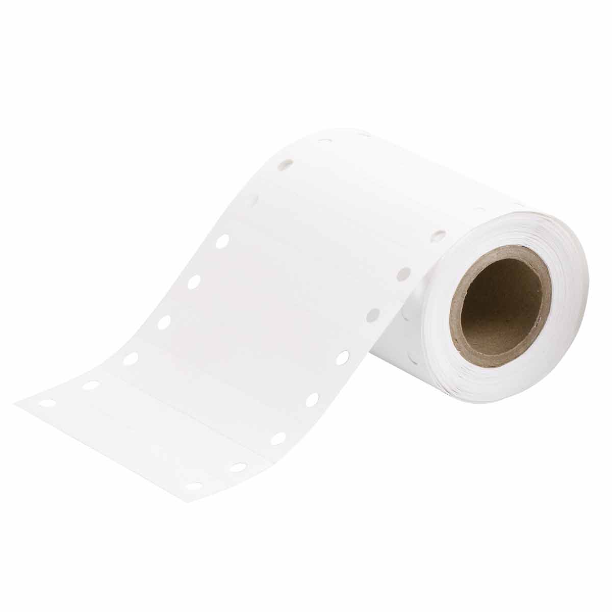 BT-841-WT-0530 Tags Polyester 0.5in H x 3in W WT 500/RL