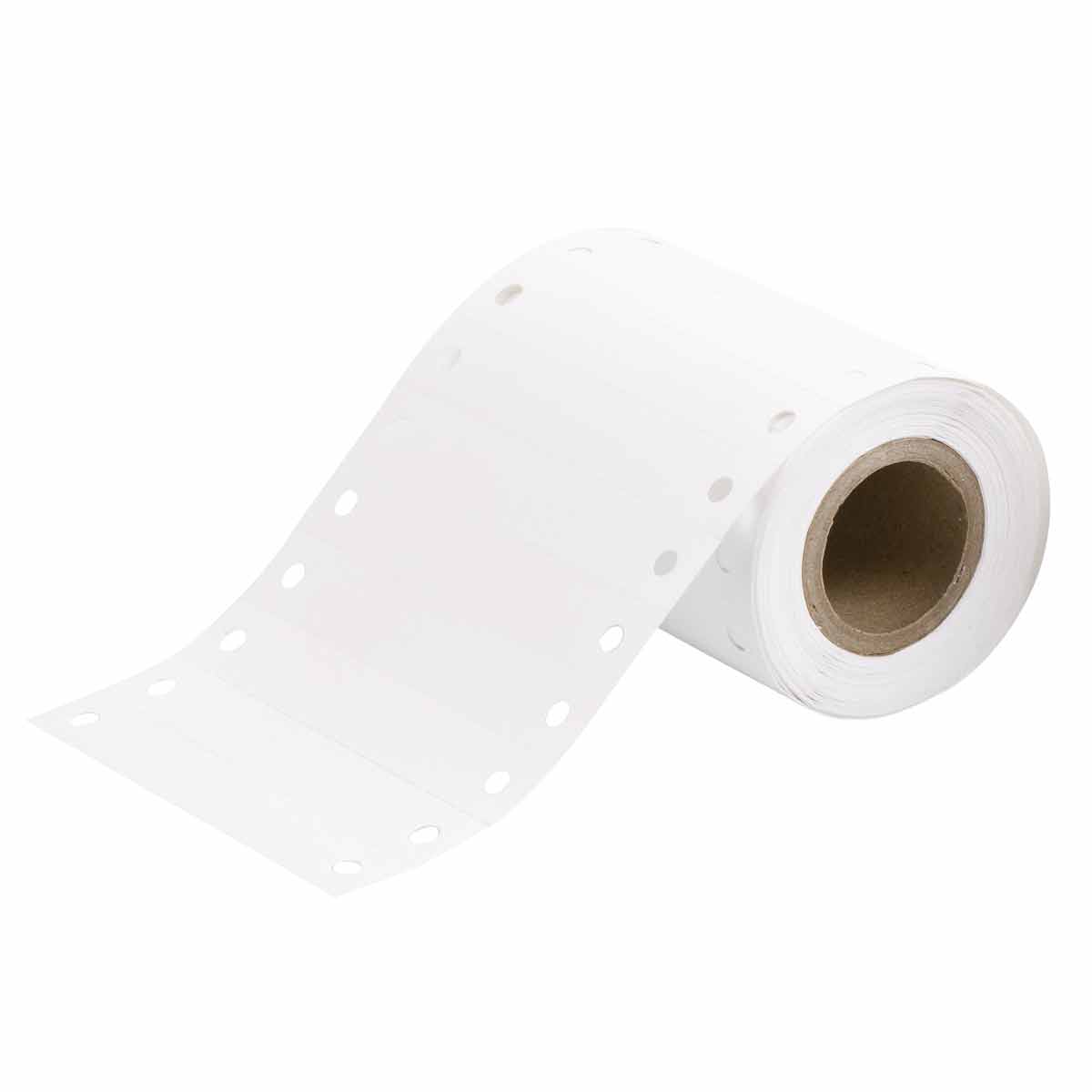 BT-841-WT-1030 Tags Polyester 1in H x 3in W WT 500/RL
