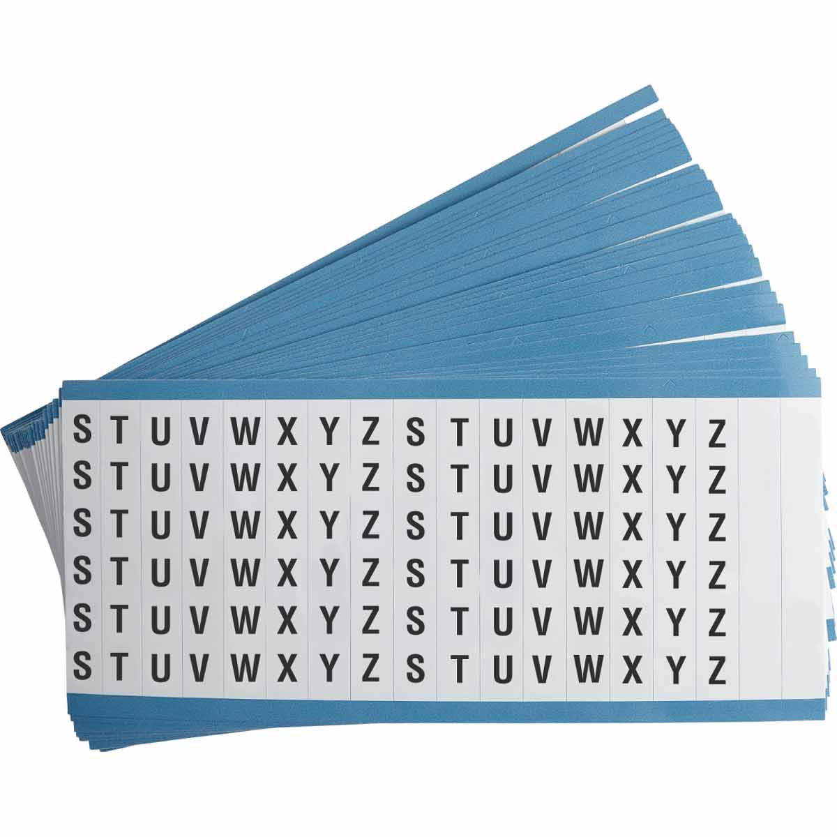 CAB-S-Z-PK Wire Marker 3.5in H x 0.5in W, S to Z