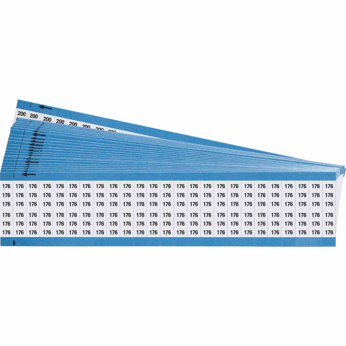 CPCWM-176-200 Wire Marker 1.5in H, 176 to 200