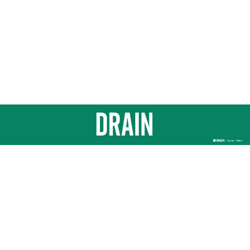 DRAIN Pipe Marker | BradyID.com