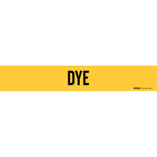 Marcadores de tubera  Dye