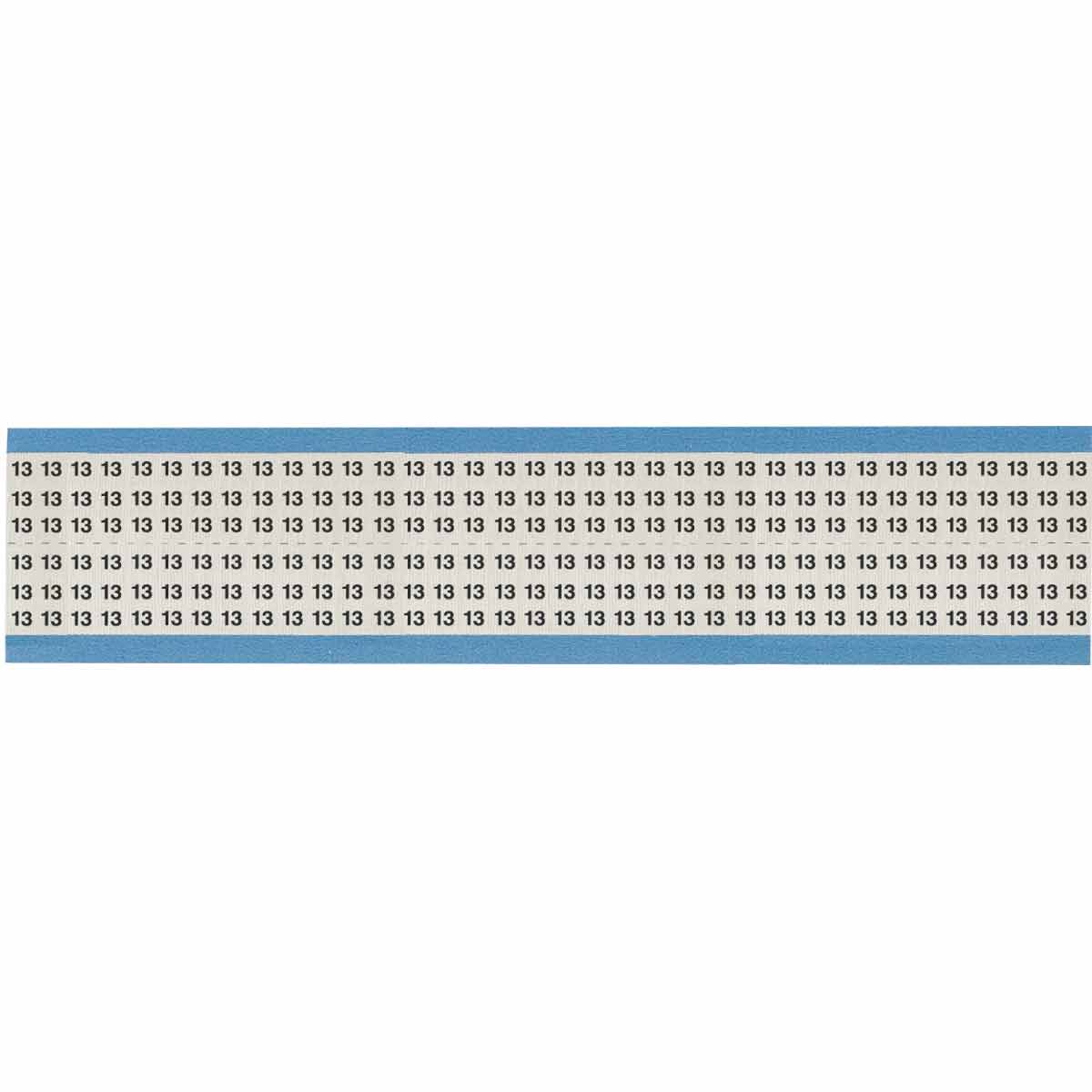HH-13-SC-PK Wire Marker 0.75in H x 0.25in W, 13