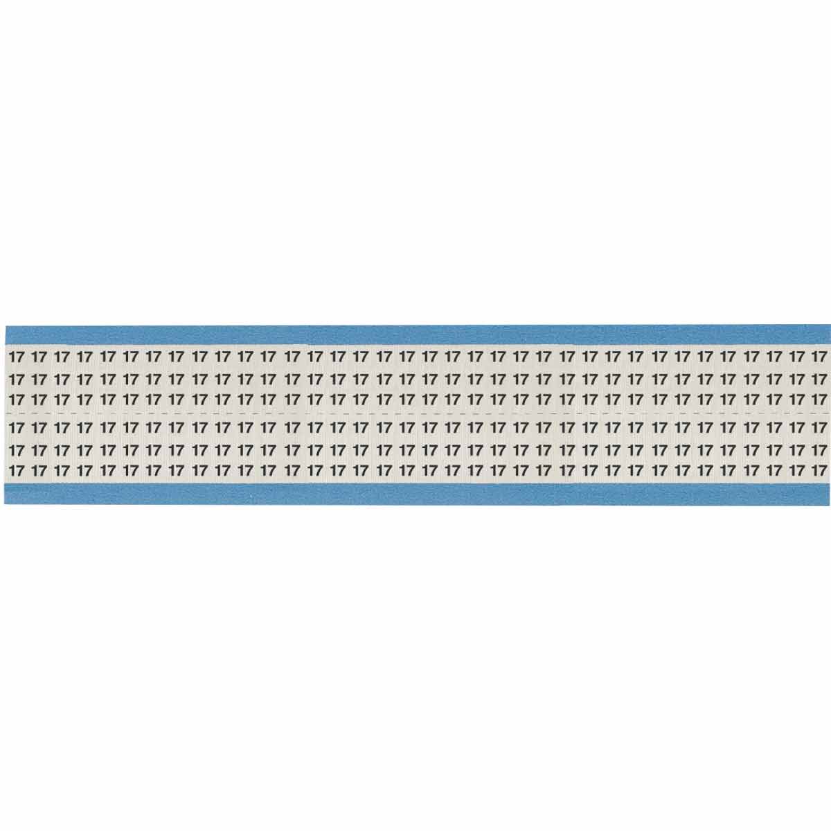 HH-17-SC-PK Wire Marker 0.75in H x 0.25in W, 17