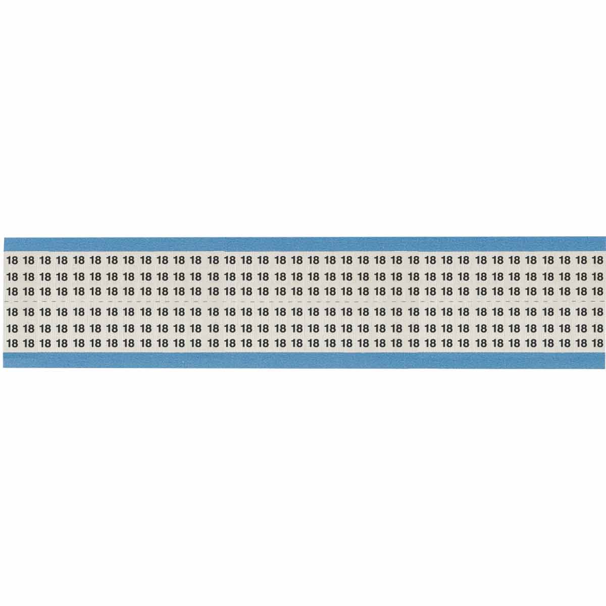 HH-18-SC-PK Wire Marker 0.75in H x 0.25in W, 18