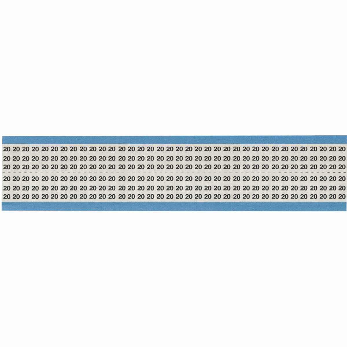 HH-20-SC-PK Wire Marker 0.75in H x 0.25in W, 20