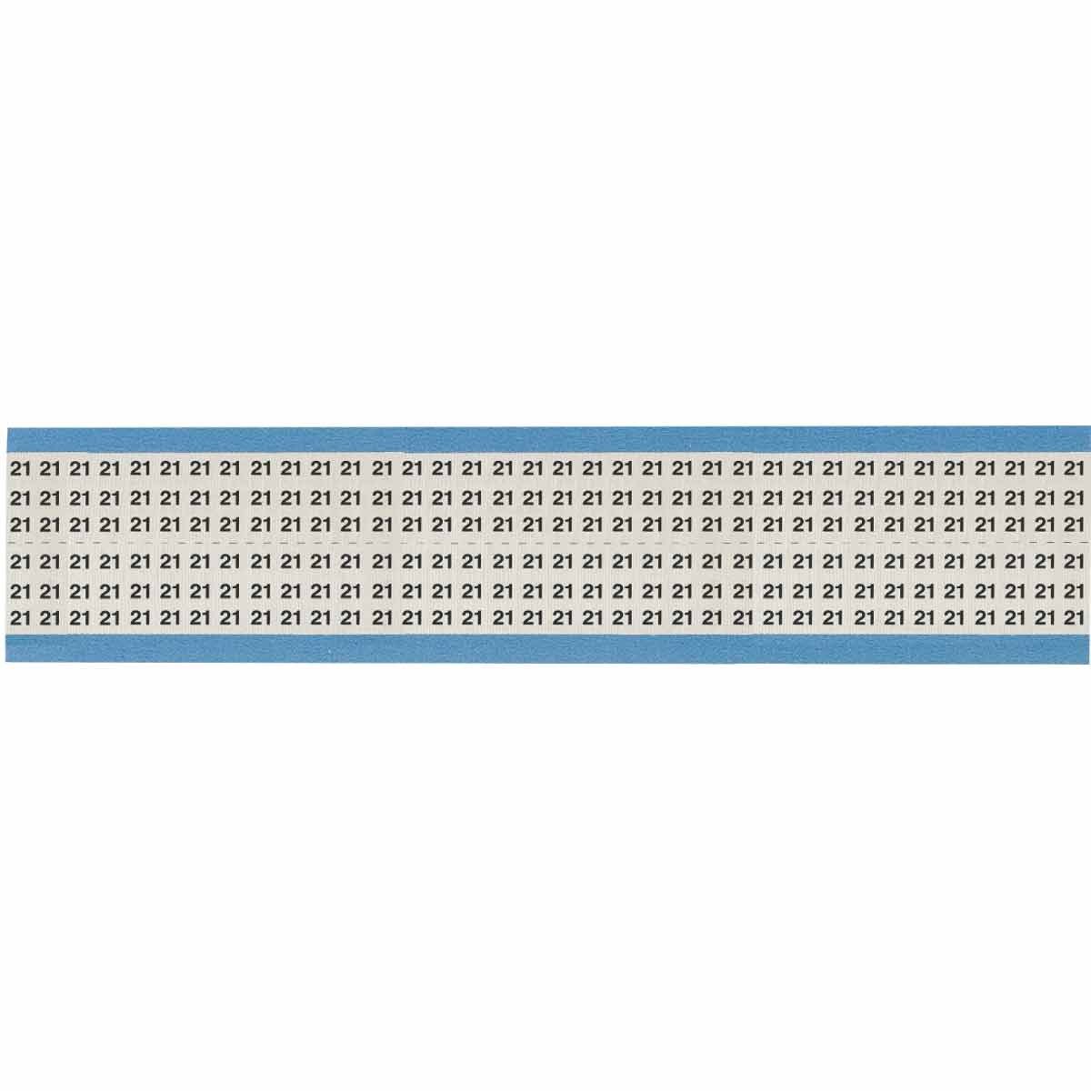 HH-21-SC-PK Wire Marker 0.75in H x 0.25in W, 21