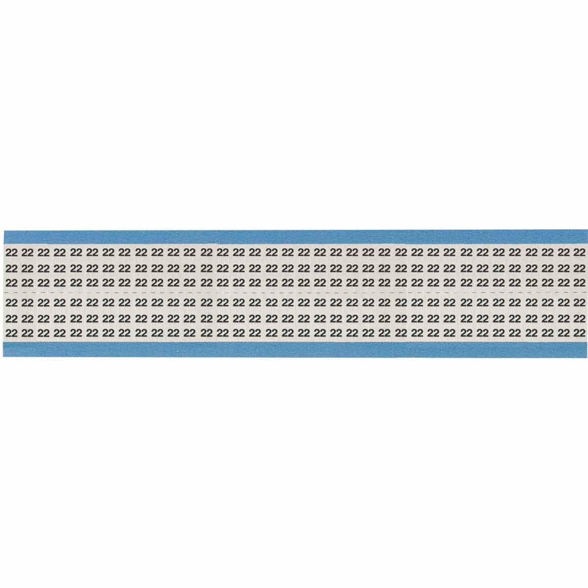 HH-22-SC-PK Wire Marker 0.75in H x 0.25in W, 22
