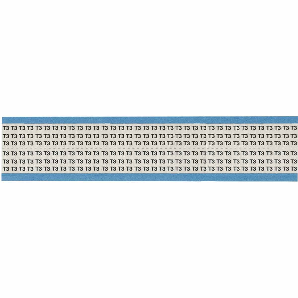 HH-T3-SC-PK Wire Marker 0.75in H x 0.25in W, T3