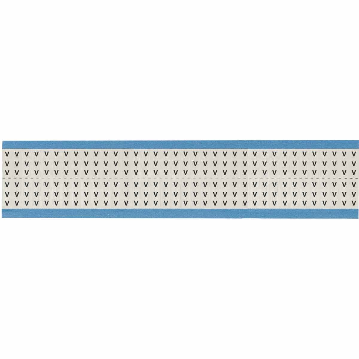 HH-V-SC-PK Wire Marker 0.75in H x 0.25in W, V