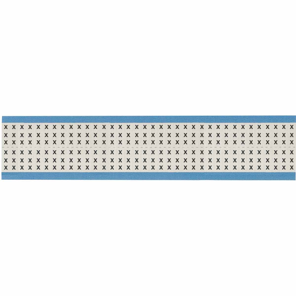 HH-X-SC-PK Wire Marker 0.75in H x 0.25in W, X
