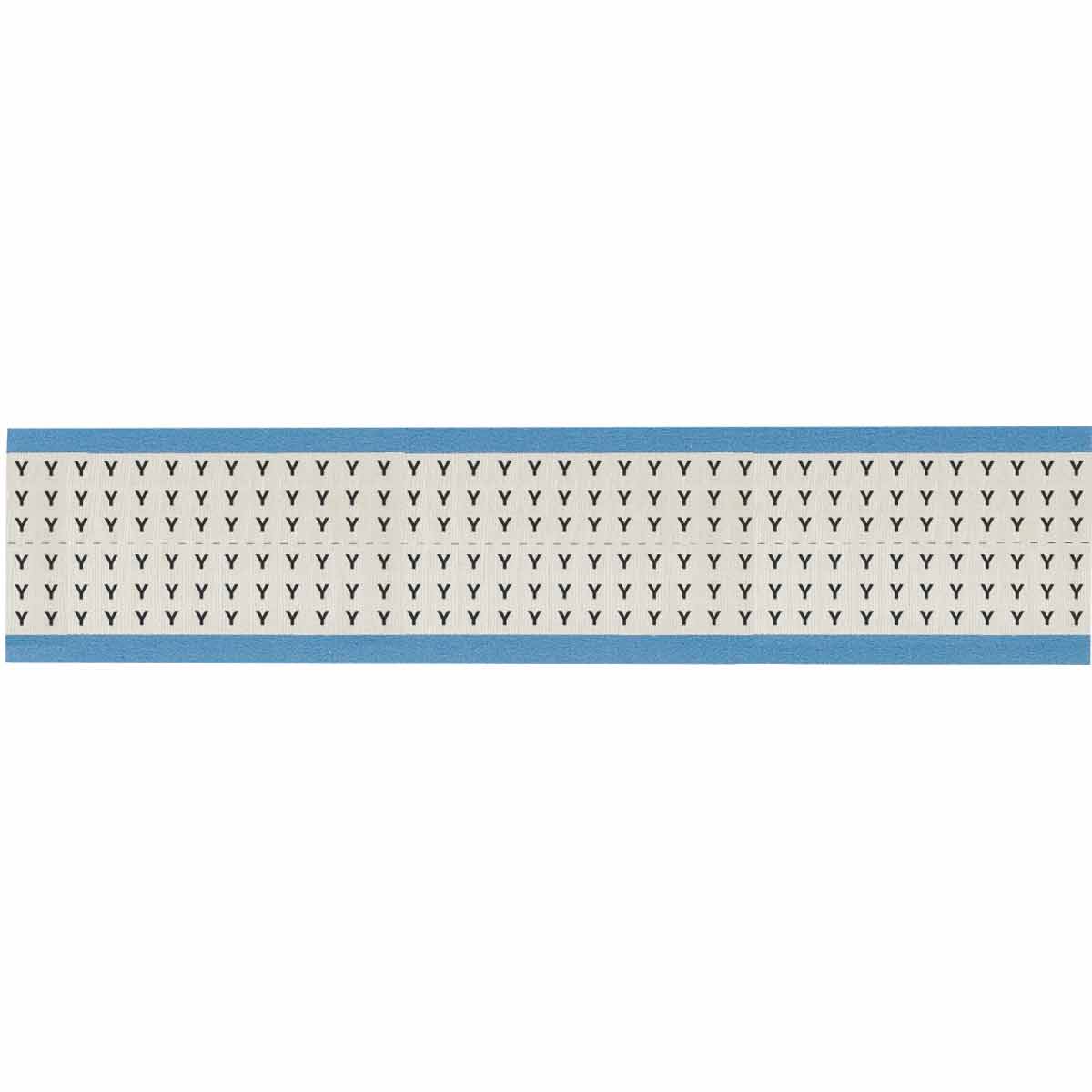HH-Y-SC-PK Wire Marker 0.75in H x 0.25in W, Y