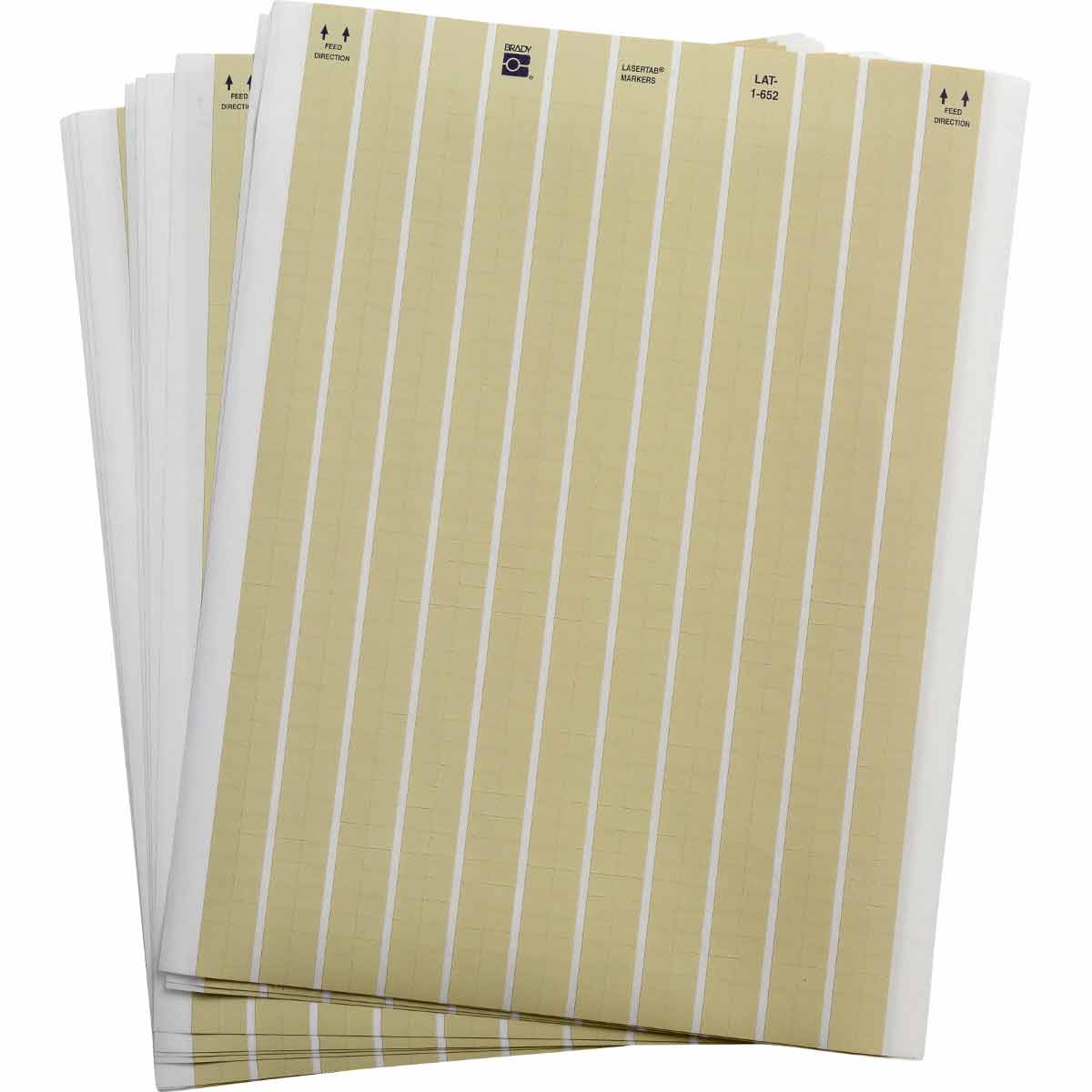 LAT-1-652-10 Lbls 0.25 in H x 0.3 in W AM 12/PK
