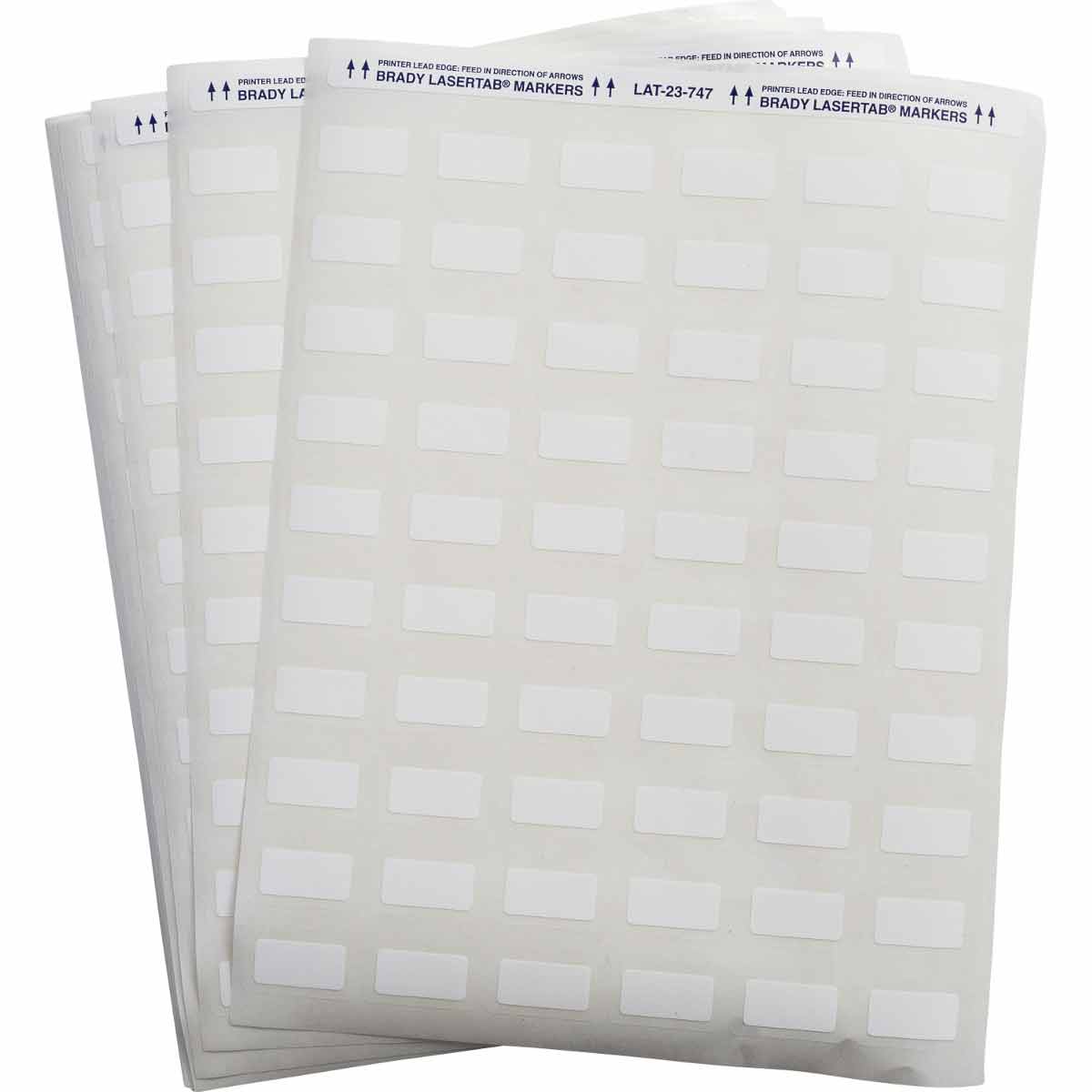 LAT-23-747-2.5 Lbls 0.5 in H x 1 in W WT 42/PK