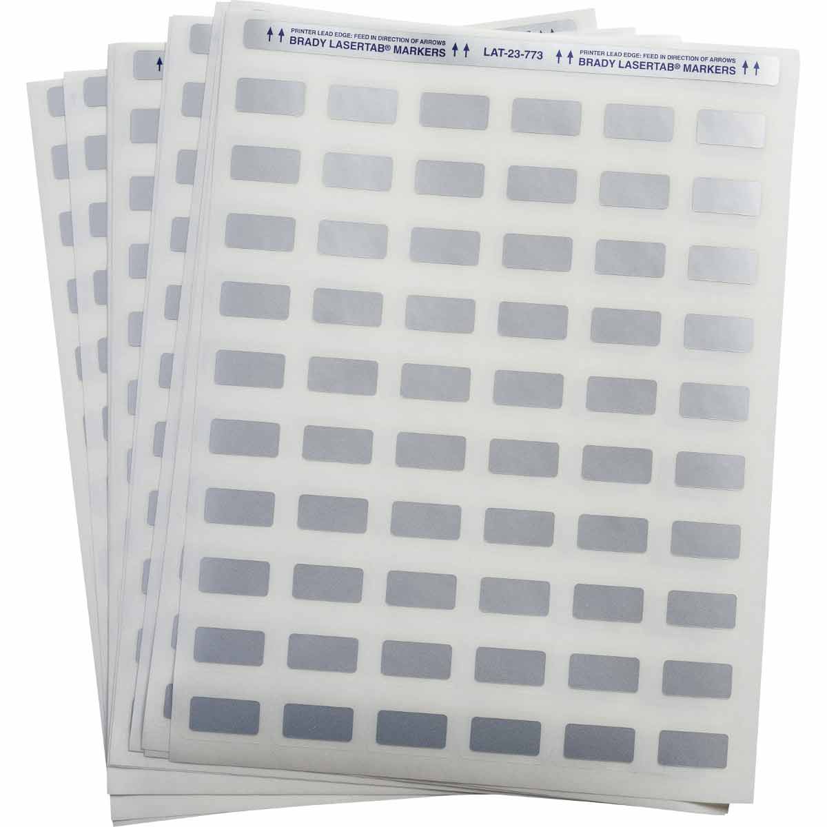 LAT-23-773-2.5 Lbls 0.5 in H x 1 in W SL 42/PK