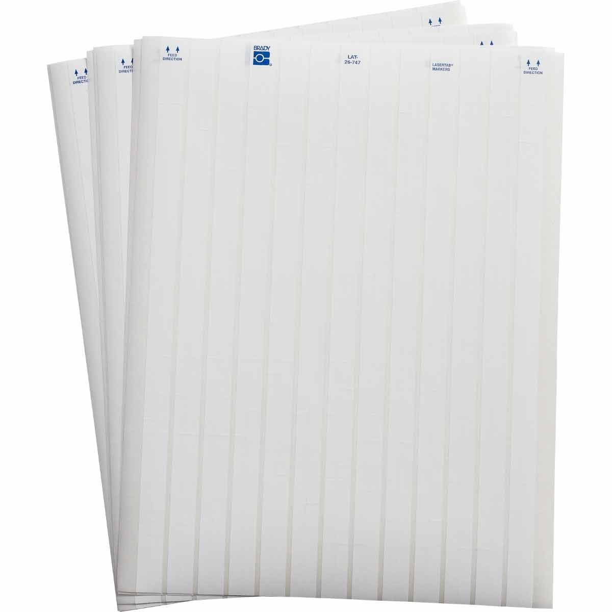 LAT-26-747-10 Lbls 0.25 in H x 0.25 in W WT 11/PK