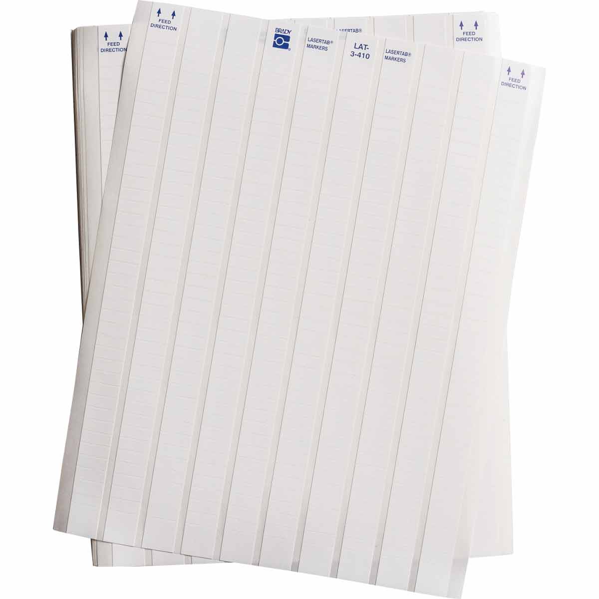 LAT-3-410-10 Lbls 0.25 in H x 0.65 in W WT 27/PK
