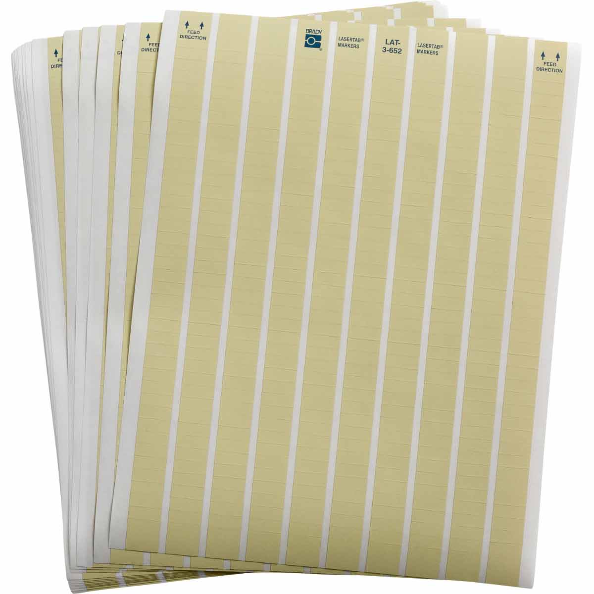LAT-3-652-10 Lbls 0.25 in H x 0.65 in W AM 27/PK